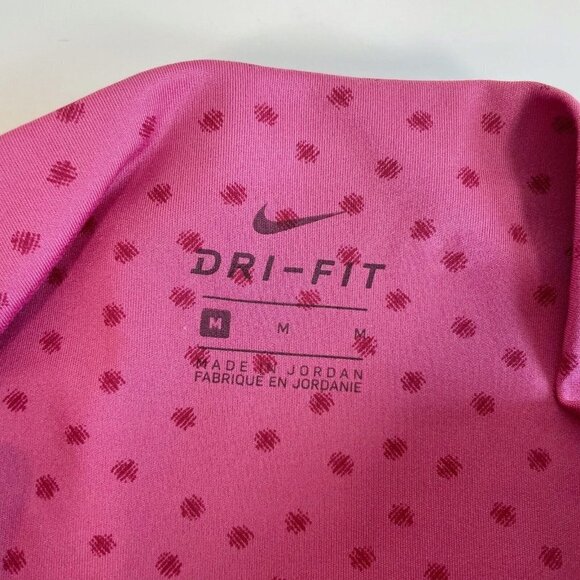 Nike Womens Yoga Dot Twist 7/8 Capri Tights Pink Size M Athletic CZ9144-633 - Picture 6 of 12